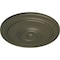Ekena Millwork Classic Ceiling Medallion (For Canopies up to 5 1/2"), Hand-Painted Witch Hazel, 21 7/8"OD x 2 3/8"P CM22CLWHF - alternate 3